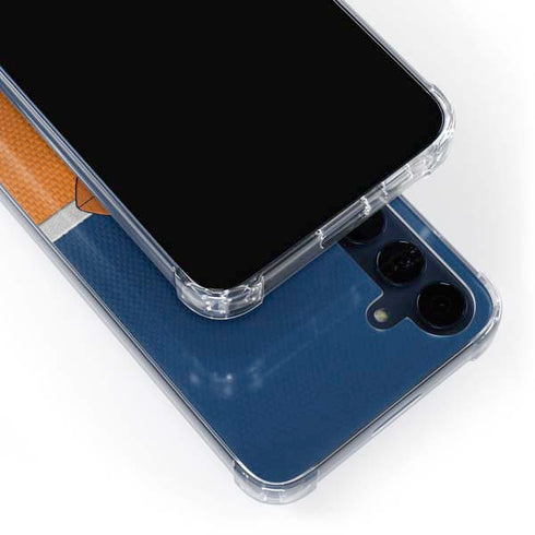 NFL Chicago Bears Vintage Galaxy A35 5G Clear Case